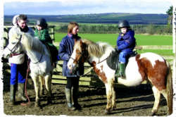 child friendly cottages with horse riding