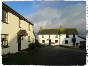 some of the self-catering cottages at Court Farm Holidays, Cornwall