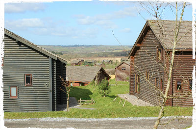 the view from our Bluestone lodge