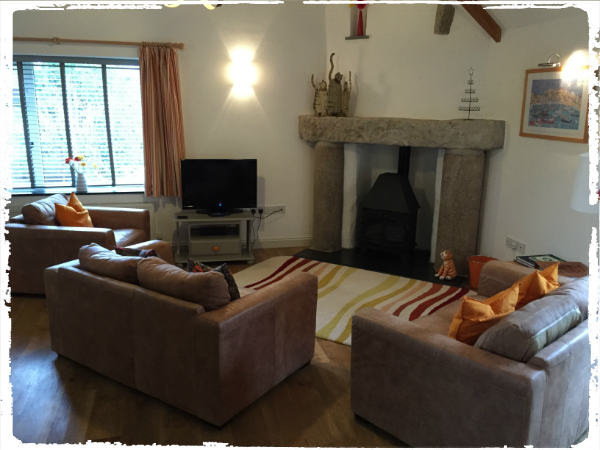 the open plan layout of our Bosinver cottage was perfect for family fun