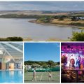 collage of images showing family friendly dorset holidays at littlesea