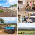 luxury child friendly northumberland cottage with hot tub